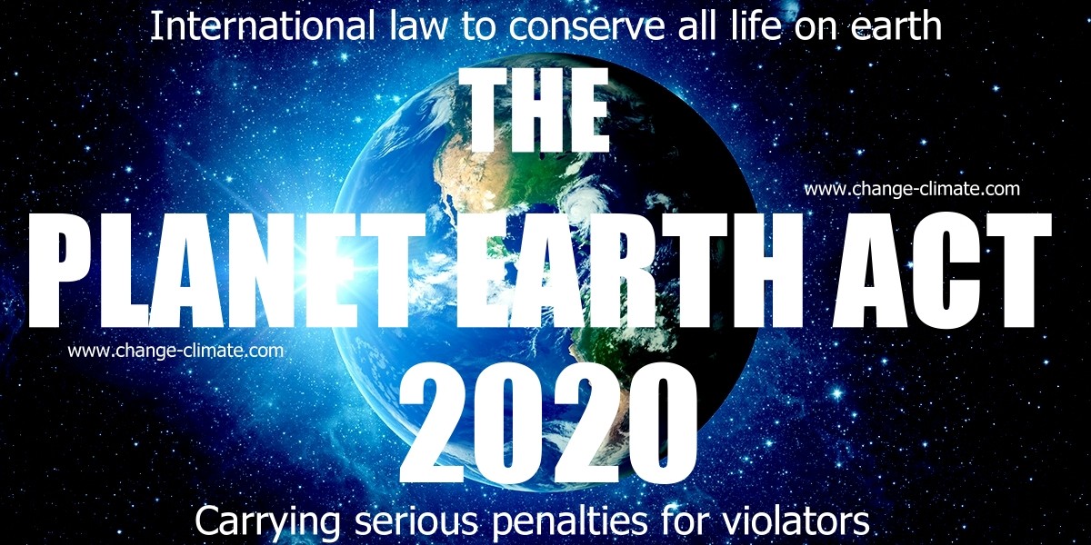 Politicians and Corporations that do nothing to combat global warming should be prosecuted as climate criminals