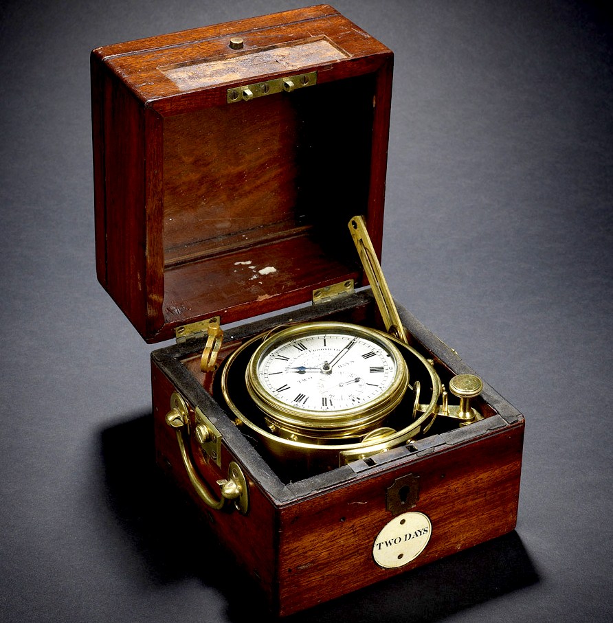 The marine chronometer used onboard HMS Beagle by Charles Darwin